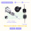 6R4837167 IGNITION  FRONT LEFT DRIVER SIDE DOOR LOCK  for   VIVO VAN 2009-2022 4