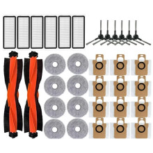 34 Stück für  Bot L30 Ultra L20 Ultra Staubsauger Bürste Staubbeutel Filter Rollen Mop Ersatzteile