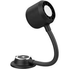Tragbarer Handventilator, Magnetischer -Ventilator, USB-Wiederaufladbar, für Outdoor-Aktivitäten, Reisen, Schreibtisch, Büro und Zuhause, 1 Stück