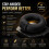 Premium Silicone Performance Ring Body-Safe Waterproof Flexible Black 2