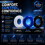 Premium Silicone Performance Ring Triple Pack Body-Safe Waterproof Flexible Fit 3