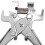 Locksmith Dismounting Pin Flip Key Vice Remover Flip Key Fixing Tool Folding Key Split Pin Folding Key Disassembly Tool 7