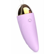 Rechargeable Mini Vibrating Egg Massager 2 USB Waterproof Body-Safe Silicone Lilac