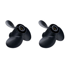 2pcs 10 1/4 X 12 Aluminum Outboard Boat Propeller for 20-30HP 58100-96430-019