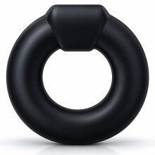 Premium Silicone Performance Ring Body-Safe Waterproof Flexible Black