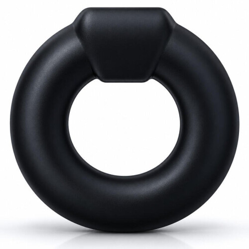 Premium Silicone Performance Ring Body-Safe Waterproof Flexible Black