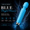 10 Mode Rechargeable Wand Massager Waterproof Silicone Deep Tissue Massage Blue 2