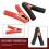 Car Alligator Clips Battery Clamps Crocodile Clip 100A Red+Black 6