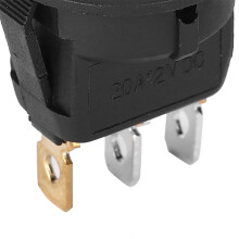 Rocker Schalter 12V wasserdicht mit Terminal 3 Pin