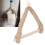 Rustikaler Holz-Seil-Halter, Bad 1