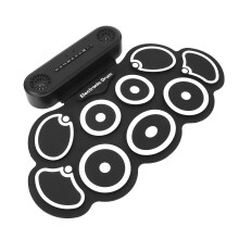 Tragbares E-Drum Set mit Lautsprechern