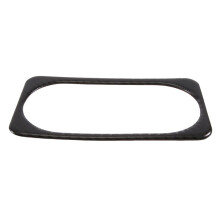 Rear Cup Holder Frame Set Rear Center Cup Holder Decorative Stickers for Stinger 2019-2023