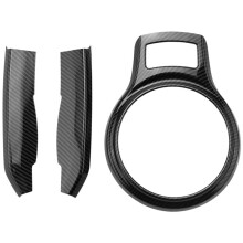 FöR BRZ 86 2012-2020 Center Console Sidolist VäXelpanel Dekor KåPa Trim Ram BiltillbehöR