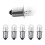 100PCS New Replacement Bulbs for 18 Volt DW908 / DW919 Cordless Flashlights DC509 36 Volt Floodlight 18V 1