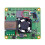 För Raspberry Pi 4 & 3 B+ PoE+ HAT - Power Over Ether, Expanding Board Moudle, Stöder 802.3af/At 1