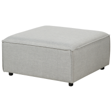Ottoman ARDAL Fabric Light Grey