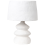 Beliani Table Lamp ARAPEY Papier-Mâché White 1