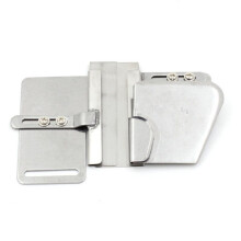 10mm Flat Car Zipper Puller Stainless Steel Width Adjustable Binding and Sewing Sewing Machine Accessories
