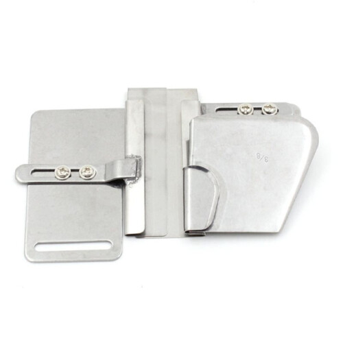 10mm Flat Car Zipper Puller Stainless Steel Width Adjustable  Binding and Sewing Sewing Machine Accessories