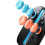 6Pcs Silicone Thumb Stick Grips Caps for  2 Joy Con, Button Cover for  2 Pro Controller Protection Accessory 1