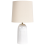 Beliani Table Lamp SALIENTE Ceramic Off-White 1