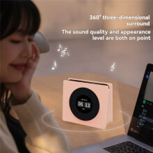Sound Machine 8 Soothing Sounds Retro Digital Clock Floating Vinyl Dynamic Lyrics B