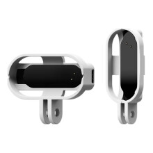 For Go 3/GO 3S Thumb Camera Magnetic Quick Release Case Mount USB Charging Adapter Protective Housing Shell