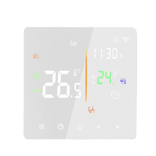 Embedded Thermostat Without WIFI 3A Water Heating/Wall-Mounted Boiler Universal  Timing Touchscreen Control B