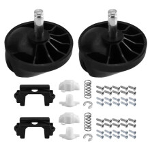 Vacuum Universal Wheel for X50 Ultra Complete/X50 Ultra Spare Parts Wheel Caster Guide Wheel 2PCS