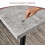 (Grey) 1.5M Wooden Dining Table 4-6 People Kitchen Tables 5