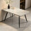 (Grey) 1.5M Wooden Dining Table 4-6 People Kitchen Tables 1