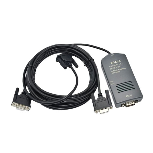 For  S7-300/400 PLC Programming Cable PC-MPI+ Adapter RS232 to MPI 6ES7 972-0CA23-0XA0 Data Transfer