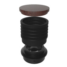 Single Dose Hopper Silicone Coffee Grinder for Baratza Encore Blowing Bean Bin for Cleaning&Collecting Coffee Powder A