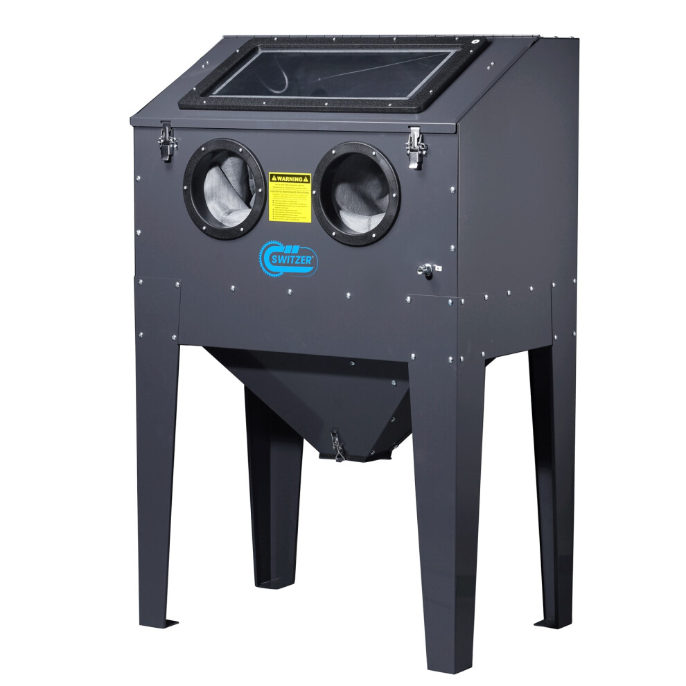 Switzer Magnum Sand Blaster Cabinet - 220L Sand Blasting Grit Bead Sandblaster