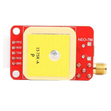 NEO-7M Module Navigation Satellite Positioning Board with Connection Serial Communication Carrier Ceramic Antenna