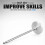 Aluminum  Direction Cutting Lever Indicator  Training Auxiliary Rod Cutting Exercise Auxiliary Correction 4