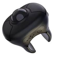 Trackball Finger Ring Mouse 2.4G + Draadloze Afstandsbediening Muizen voor Korte Video/PPT/Voertuig Display B