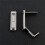 Titanium Alloy Desk Bag Hanger Multifunctional EDC Tools Desk  Backpack Hook Keychain Buckle 3