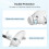 AMVR Retractable  Club Handle Grip for Quest 3 3S VR Controller Kayak VR Game Accessories 8