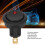 10er Pack runder Wippschalter 12V wasserdicht SPST 10