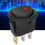 10er Pack runder Wippschalter 12V wasserdicht SPST 2