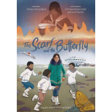 The Scarf and the Butterfly A graphic memoir of hope and healing by Mo