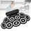 Tragbares E-Drum Set mit Lautsprechern 19