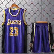 (Adult L)Purple 24 Lakers Lebron James Adult And Childrens Jersey Set For Recreation And Fitness