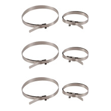 Vehicle Car Constant Velocity CV Joint Boot Clamp Clip Fastener 6 Pcs