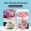 Fried Yogurt Machine Home-Made  Fried Ice Machine Instant Cold Plate Ideal for Making Rolled Ice Cream White 6