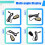 Electric Recliner  Remote Controller Lift Chair 2 Button Hand Controller  Household Appliances 7