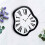 Dali'S Twisted Clock, INS Style Wall Clock, Silent Wall Clock, Simple Clock for Decorating Living Room 5