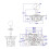 Arcade Joystick Controller Joystick Joystick with Circuit Board 5P Pin Without Light Joystick Game Console Handle D 8