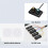 Desktop Computer Power  PC Motherboard External Start Power /Off Button Extension Cable Without Adapter 3